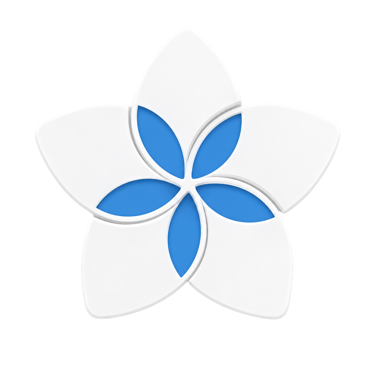 Five-variable flower